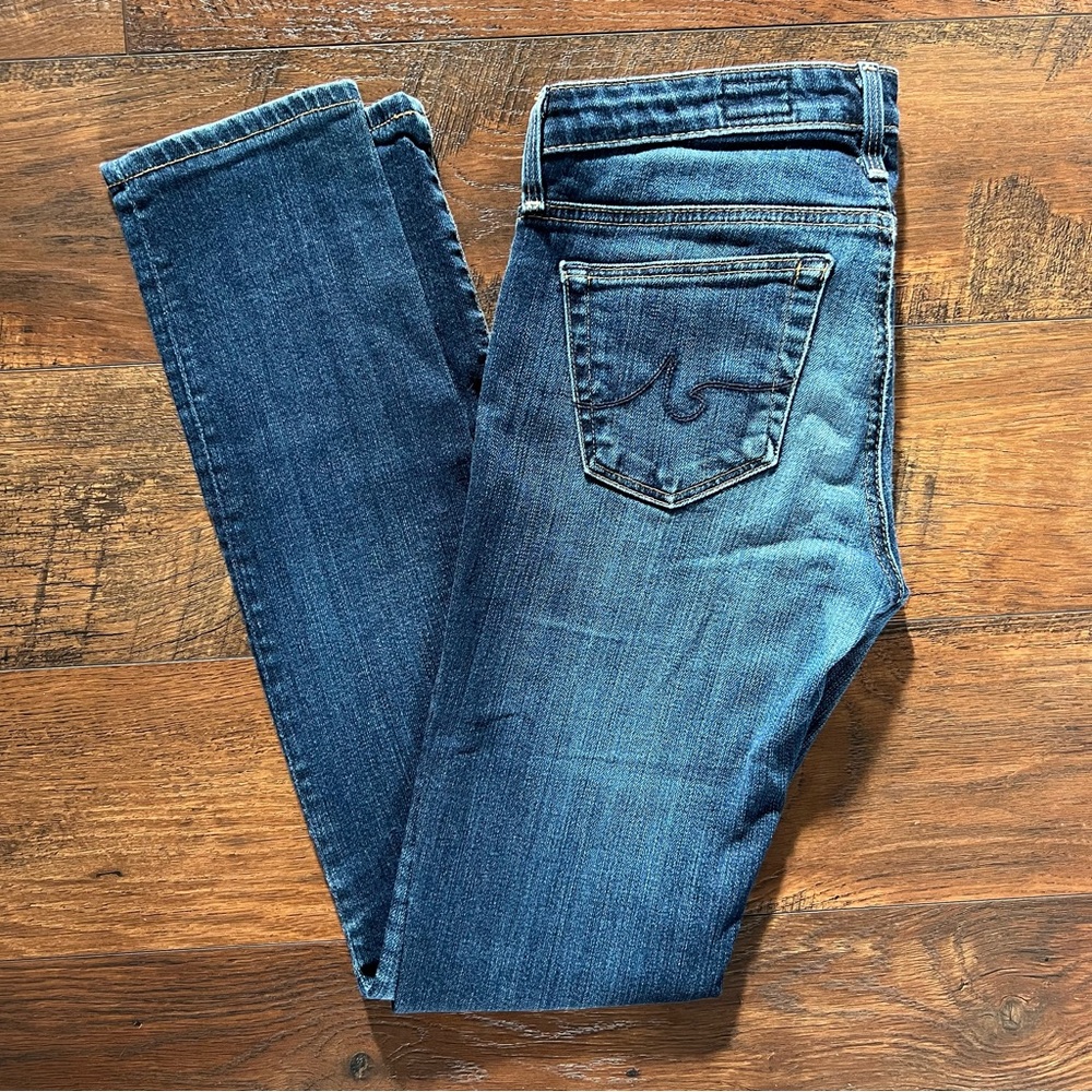 Adriano Goldschmied The Stilt Cigarette Leg Dark Wash Women’s Jeans Size 25R